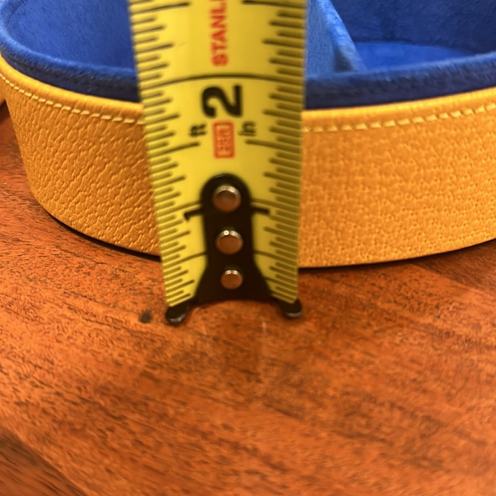 NEW🤩 RARE DAINES &  HATHAWAY HANDMADE FINE LEATHER LIDDED BOX WITH SUEDE LINING - Picture 6 of 7